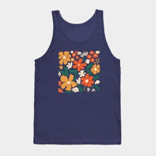 Blooming Garden at Midnight Tank Top